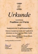 Urkunde Tradition und Form 2012