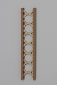 Zaun für 4. Etage von oben 7er-Segment, 104x18x1,8/AH